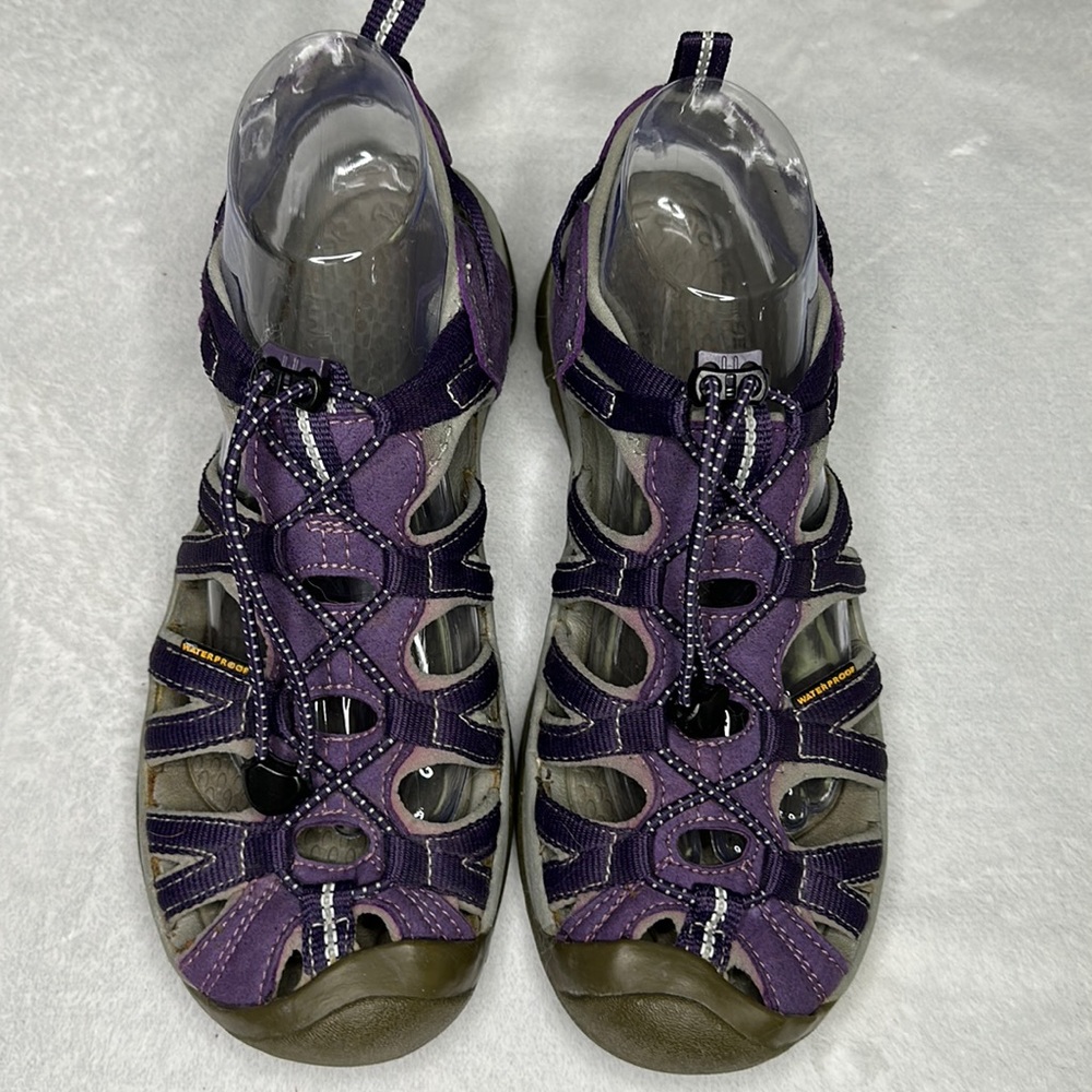 Keen Whisper Womens Sandals Shoes Purple Trail Watersports Adjustable 9